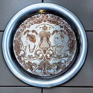 1939 Royal Visit to Canada Silverplate Tray – Wm. A. Rogers – 31 cm